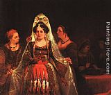 Famous Bride Paintings - The Jewish Bride (Esther Bedecked)